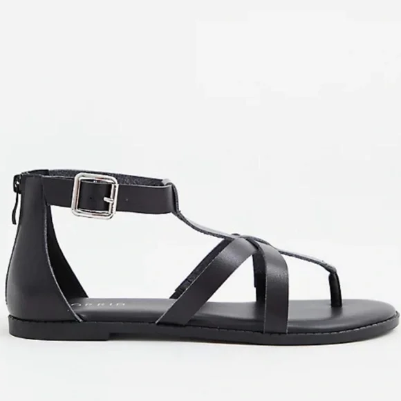 Torrid black gladiator sandals - Picture 2 of 10